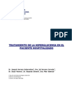 Manejo de La Hiperglucemia en El Paciente Hospitalizado