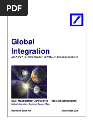 Db Direct Csv Asia 5 2c Financial Transaction Payments
