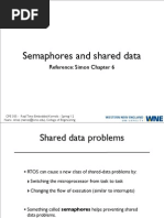 Semaphores and Shared Data