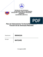 Plan de Ordenamiento Territorial, Mateares