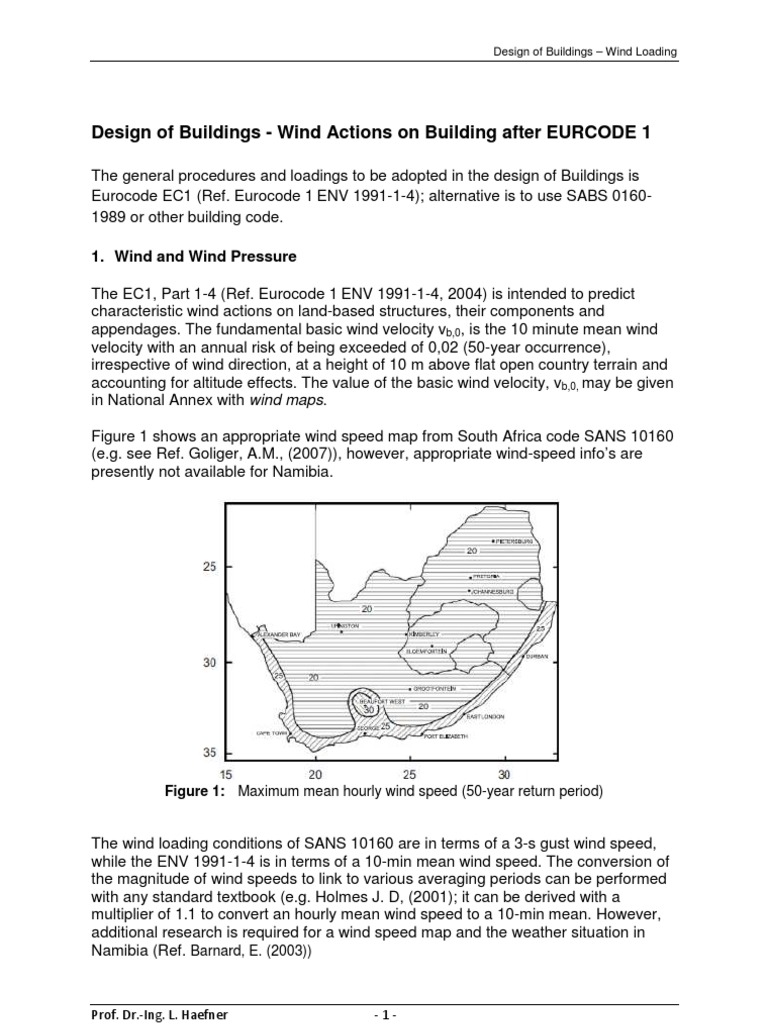 Wind Pressure Calculation for Roofs | PDF | Wind Speed | Wound
