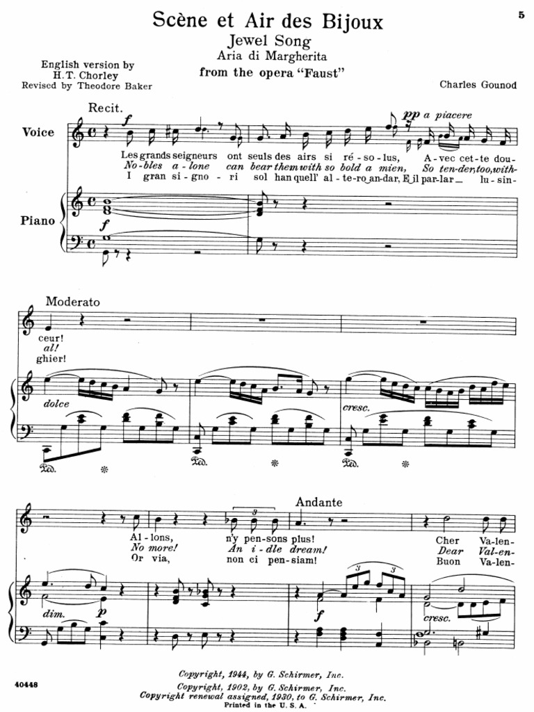Jewel Song Faust English Translation – RUWKHS
