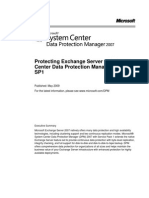 DPM2007sp1 Whitepaper Protecting Exchange With DPM2007