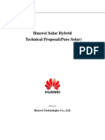 Huawei Solar Hybrid Technical - Proposal (Pure Solar)