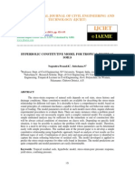 Hyperbolic Constitutive Model For Tropical Residual Soils