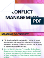  Conflict Management