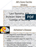 Alzheimer's Disease: A Progressive Brain Disorder With No Cure