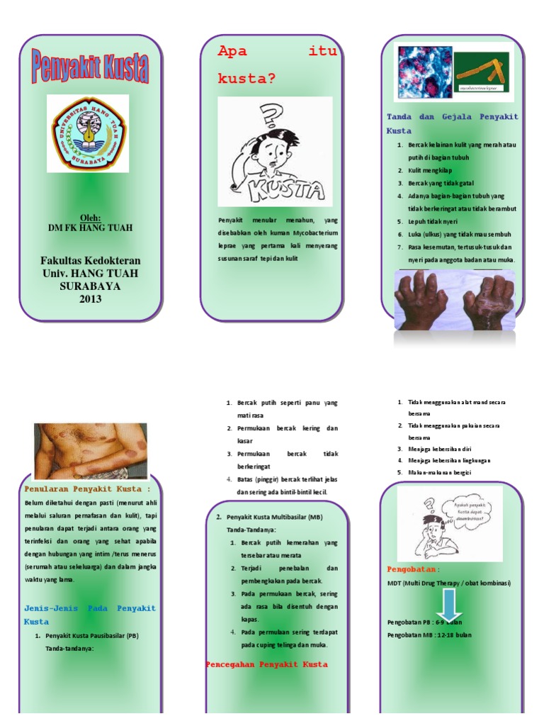 Leaflet Penyakit Kusta