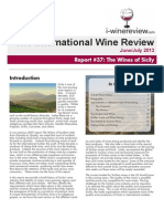 Int'l Wine Review - June July 2013 - The Wines of Sicily