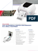TSC TDP-247 Direct Thermal Label Printer Brochure