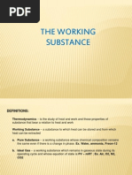 The Working Substance