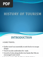 History of Tourism