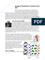 DNA, The Language of Evolution: Francis Crick & James Watson