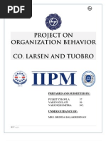 Download Project Report OB LT by varunesh mitra SN14992446 doc pdf