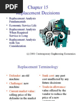 Replacement Decisions