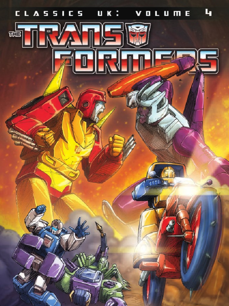 Transformers Classics UK Vol. 4 Preview PDF Comic Book Comics