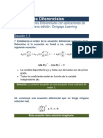 Ecuaciones Diferenciales Como Modelos Matematicos