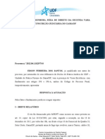 7 - Resposta À Acusação - Porte Ilegal de Arma (Caso Real)