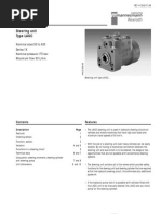 Steering Unit Type LAGC: Nominal Sizes 50 To 630 Series 1X Nominal Pressure 175 Bar Maximum Flow 63 L/min