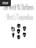 The World of Darkness - Merit's Compendium 3