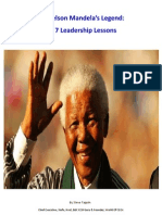 Nelson Mandela's Legend: 7 Leadership Lessons