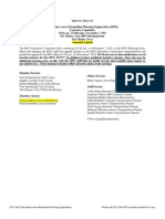 Executive Committee Minutes | November 2012