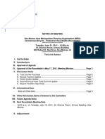 Bike-Ped Roundtable Agenda | June 2011