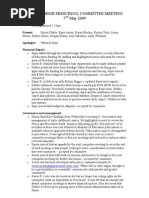 Download Queens Preschool minutes 5 5 09 by Preschool SN14999916 doc pdf