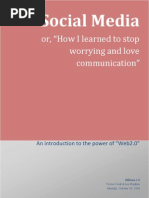 SocialMedia an introduction to the power of web2 0, Cook and Hopkins 2006