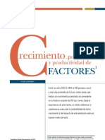 Lectura - Crecimiento Potencial y Productividad de Factores