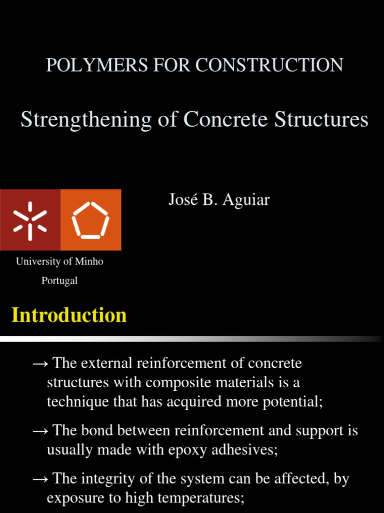 Polymers in Concrete Reinforcement | PDF | Epoxy | Composite Material