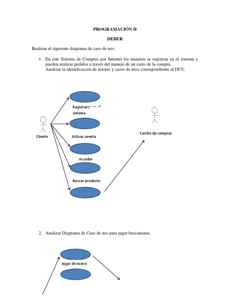 Diagrama de Casos de Uso en Sistemas | PDF