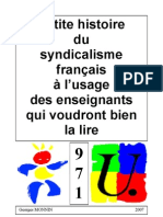 PDF Petite Histoire Du Syndicalisme A L Usage Des Enseignants-3
