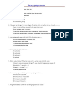 Soal Uji Kompetensi Guru Biologi SMA MA