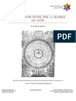 Meditation With the 72 Names of God Prosperity