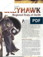 Grey Hawk Regional Feats