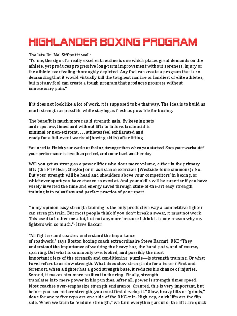 An Evidence-Based Approach to Strength Training and Conditioning for ...