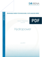 RE Technologies Cost Analysis-HYDROPOWER