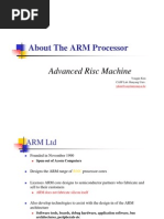 About The ARM Processor