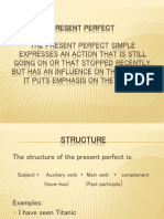 The Present Perfect Tense Explained