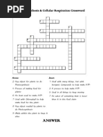 Download Photosynthesis Crossword puzzle by Nur Fatihah SN150062414 doc pdf