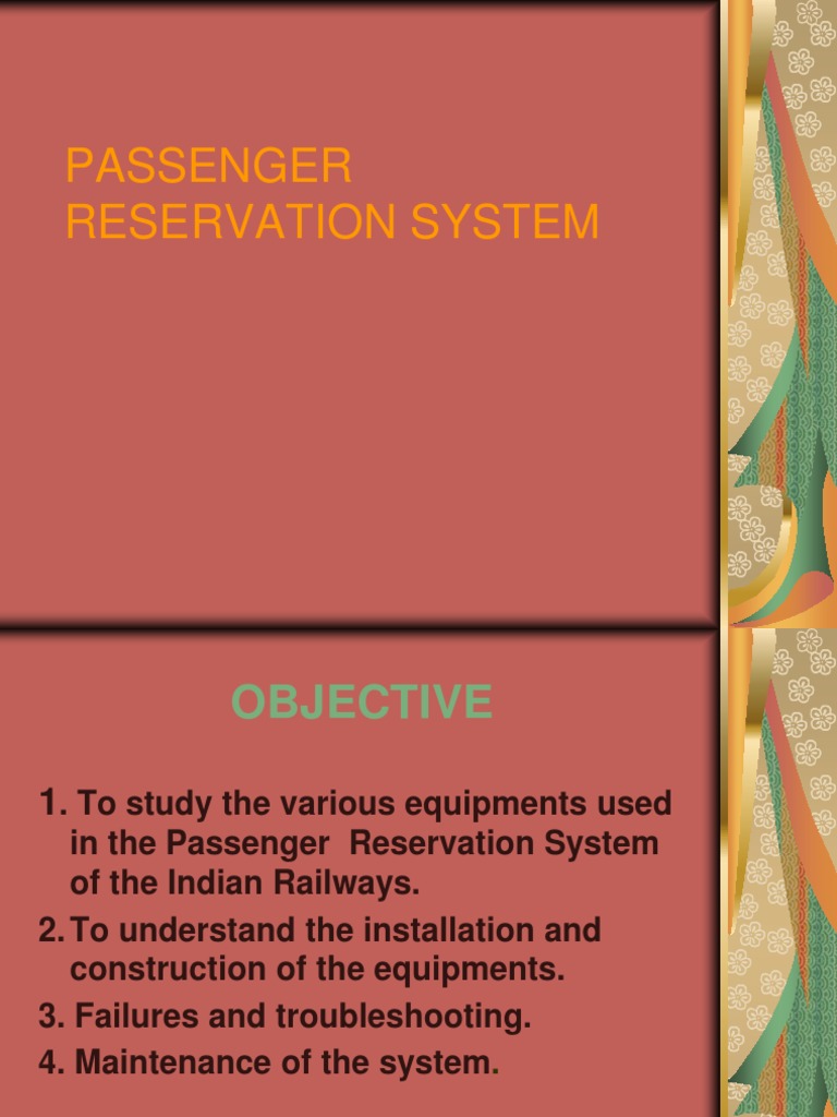 Passenger Reservation System | PDF | Modem | Computer Network