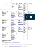 Calender Template July 2013 Doc25