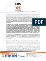 FM Signa Dos Compromisos Más Con La Ciudadanía 14-05-2013