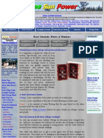 Basic Tutorials - Meters & Monitors For Solar Energy Systems