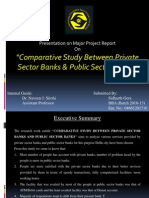 SIDHARTH GERA - Comparative Study Between Private Sector Banks & Public Sector Banks.