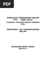 Download Penjelasan Problem Based Learning by khuzainey ismail SN15007465 doc pdf