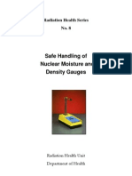 Safe Handling Nuclear Gauges