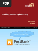 Download Building a Mini-Google High-Performance Computing in Ruby by Best Tech Videos SN15008618 doc pdf