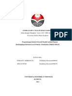 LKTI NAS ACTIVE-Fitranty-UPI-Pengembangan Industri Kreatif PDF